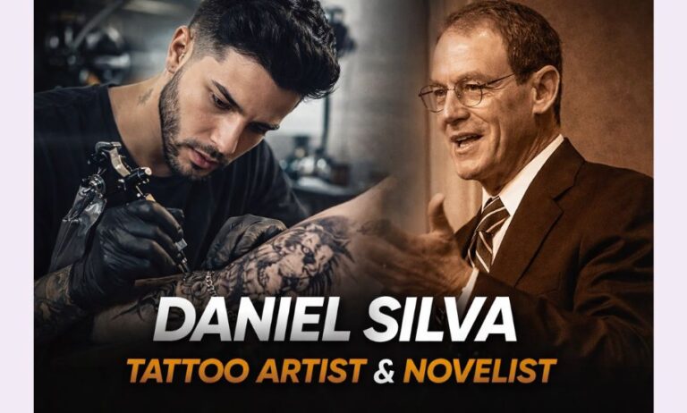 Daniel Silva Tattoo: Biography, Books, Wife Jamie Gangel, Net Worth and Guitar — Full Guide Daniel Silva Tattoo
