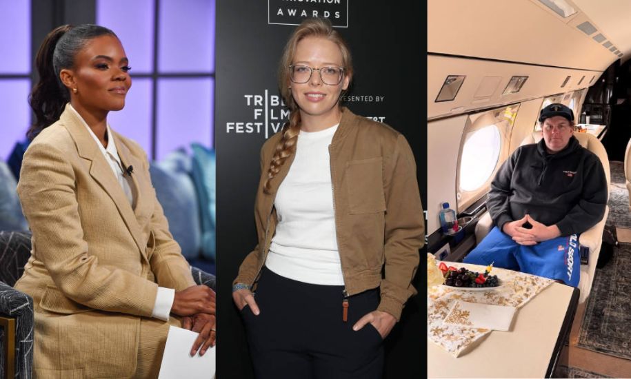 Elle Reeve Tim Dillon and Candace Owens