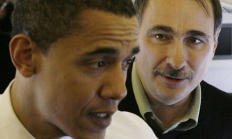 David Axelrod and Barack Obama